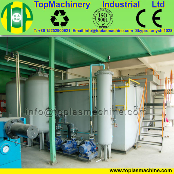 waste water treatment recycling plant for dirty water from p