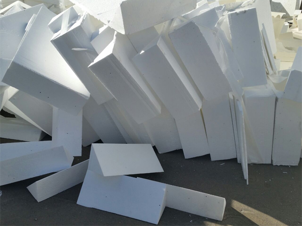 EPS foam panel recycling