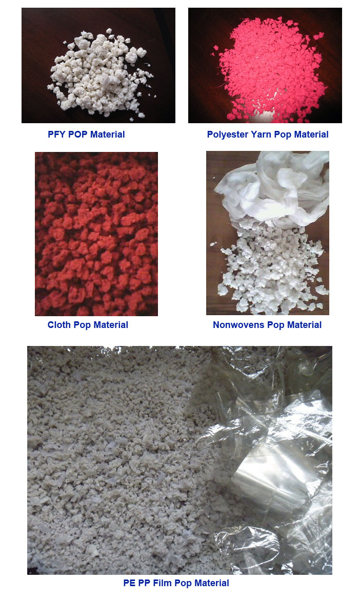 pop material from agglomerating machine.jpg